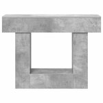 vidaXL Gris Béton 101 x 30 x 74 cm