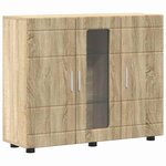 vidaXL Buffet Chêne sonoma 55 5 x 29 x 100 cm Bois d'ingénierie