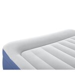 Bestway Matelas pneumatique Tritech 2 places 203x152x56cm bleu et gris