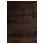 vidaXL Tapis doux à poils moyens et lavable HUARTE Marron 200 x 280 cm