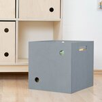 Boîte de rangement DICE gris 2