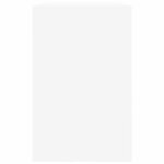 vidaXL Bureau avec tiroir Blanc 100 x 50 x 78 cm Bois d'ingénierie