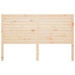 vidaXL Tête de lit 186x4x100 cm Bois massif de pin