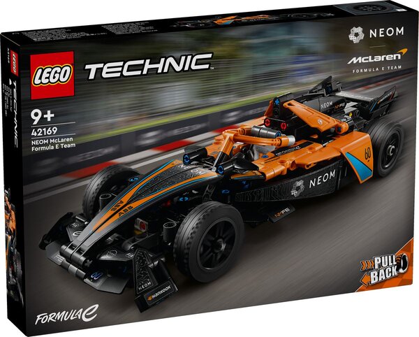 Voiture de Course LEGO Technic NEOM McLaren Formula E - Modèle 42169 pour Enfants