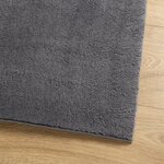 vidaXL Tapis HUARTE à poils courts doux lavable anthracite 160x230 cm