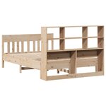 vidaXL Cadre de lit sans matelas 120x200 cm bois de pin massif
