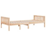 vidaXL Lit pour enfants sans matelas 80x200 cm bois de pin massif