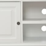 vidaXL Meuble TV Blanc 90x30x40 cm Bois