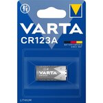 pile photo 'Professional Lithium' CR123A 3 0 volt VARTA