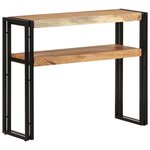 vidaXL Table console 90x30x75 cm Bois d'acacia massif