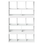 vidaXL Bibliothèque blanc 100x33x156 5 cm bois d'ingénierie