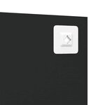 vidaXL Miroir mural 50x100 cm Verre Rectangulaire