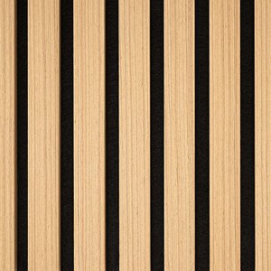 WallArt Panneaux muraux acoustiques Aku chêne naturel 4 Pièces
