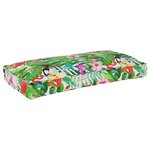 vidaXL Set de coussins de palette 2 Pièces Crème Tissu Oxford