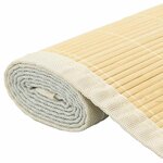 vidaXL Tapis en bambou 100x160 cm Naturel