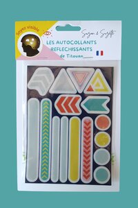 Stickers autocollants réfléchissants GEOMETRIQUE
