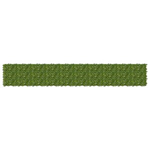 vidaXL Écran de balcon avec feuilles Vert et jaune 500 x 75 cm