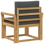 vidaXL 2 Pièce Ensemble de canapés d'extérieur Polyester