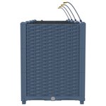 vidaXL Jardinières de jardin 1 pc Gris 160 x 40 x 52 cm Plastique