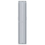 vidaXL Auvent latéral rétractable Crème 200x600 cm