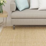 vidaXL Tapis Sisal naturel 66x300 cm