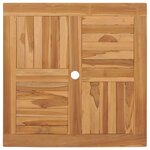 vidaXL Ensemble de salle à manger pour jardin 3 Pièces Marron