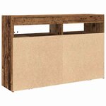 vidaXL Buffet Bois ancien Bois reconstitué 116 x 30 x 75 cm Buffet