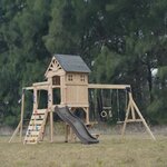 Aire de jeux - Toboggan gris - Duncan
