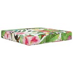 vidaXL Coussin de canapé d'extérieur coloré 60 x 60 x 8 cm Polyester