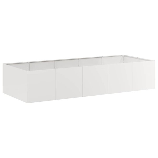 vidaXL Jardinière 200x80x40 cm acier inoxydable