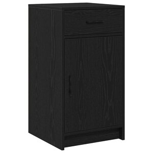 vidaXL Buffet Chêne noir 40 x 40.5 x 75 cm Bois d'ingénierie