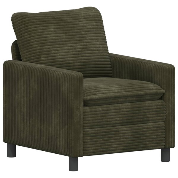 vidaXL Canapé Vert 76 x 81 x 87 5 cm Polyester