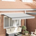 vidaXL Cadre de Store Réttractable à Opération Manuelle 3x2 cm Métal