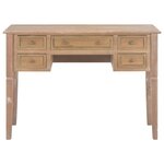 vidaXL Bureau Marron 109 5 x 45 x 77 5 cm Bois