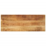 vidaXL Dessus de table rectangulaire bois massif de manguier brut