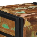 vidaXL Cabinet de chevet avec tiroir Multicolore 40 x 35 x 50 cm