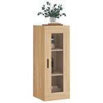 vidaXL Armoire murale chêne sonoma 34 5x34x90 cm