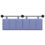 vidaXL Tête de lit suspendue Tissu