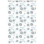 vidaXL Store enrouleur de douche avec cassette largeur du tissu 146 cm