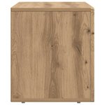 vidaXL Meuble TV Chêne artisanal 60 x 35 x 40 cm Bois d'ingénierie