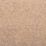 vidaXL Tapis d'escalier autocollants 15 Pièces 56x17x3 cm Beige
