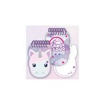 Candy Cloud - Carnet à Spirales Tête de Licorne - 10.4 x 13.8 cm - Twinkles