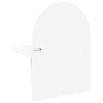 vidaXL Table de chevet 2 Pièces Blanc 48 x 49 x 65 cm Bois d’ingénierie