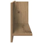 vidaXL Armoire murale 70x16 5x30 cm chêne artisanal bois d'ingénierie