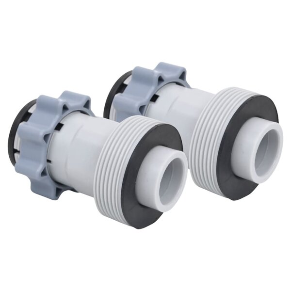 vidaXL Adaptateurs de tuyaux de piscine Type B 2 Pièces