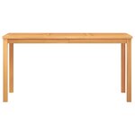 vidaXL Ensemble à manger de jardin 5Pièces Bois de teck massif