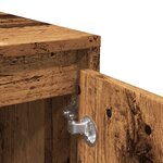vidaXL Buffet vieux bois 102x33x75 cm bois d'ingénierie