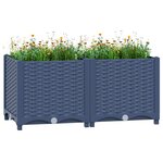 vidaXL Lit surélevé 80x40x38 cm Polypropylène