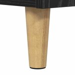 vidaXL Buffet Chêne noir 35 x 60 x 70 cm Bois d'ingénierie
