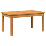 vidaXL Table basse Marron Bois d'acacia massif